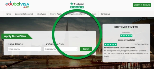 Apply Dubai Visa Step First