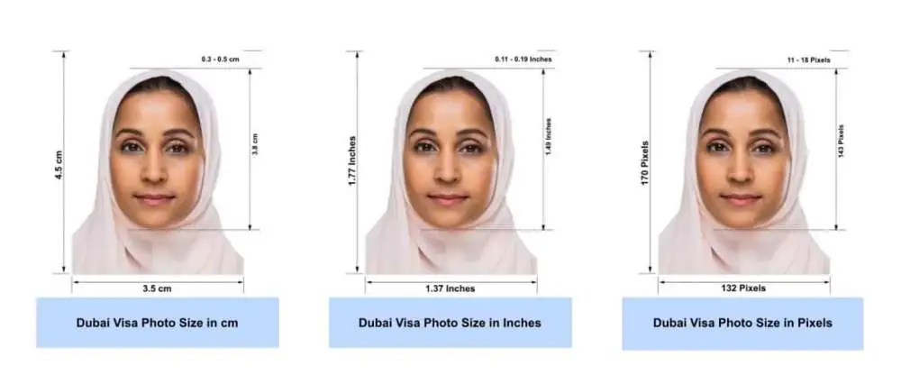 Dubai Visa (UAE) Photo Requirements 2025: Photo Size and Guidelines